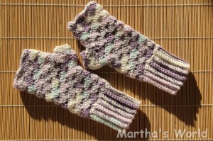 fingerless mittens Briar